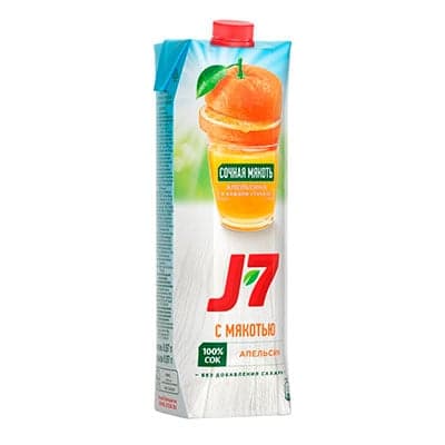 Сок J7 / «Джей Севен» апельсин 970 мл